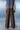 Brown Sporty Deconstructed Loose Pants - BonkersCorner