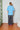 Comedian Blue Oversized T-shirt - BonkersCorner
