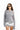 Cool Girl Grey Mesh Top - BonkersCorner