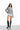 Cool Girl Grey Mesh Top - BonkersCorner