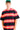 Crimson Coast Stripe Oversized T-shirt - BonkersCorner