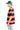 Crimson Coast Stripe Oversized T-shirt - BonkersCorner