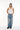 Crisp Blue Wide-Leg Jeans - BonkersCorner