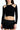 Dark Mode Cut-Out Knit Top - BonkersCorner