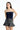 Deep Navy Zip Knit Tube Top - BonkersCorner