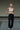 Diminutive Black Wide Leg Joggers - BonkersCorner