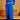 Electric Blue 4 Pockets Pant - BonkersCorner