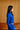 Electric Blue Crop Zipper Jacket - BonkersCorner