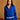 Electric Blue Crop Zipper Jacket - BonkersCorner