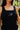 Jet Black Outline Tank Top - BonkersCorner