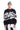Graffiti Distressed Black Pullover - BonkersCorner