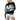 Graffiti Distressed Black Pullover - BonkersCorner