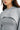 Grey Layered Crop Hoodie - BonkersCorner