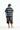 Grey Monochrome Stripe Oversized T-shirt - BonkersCorner