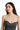 Grey Sculpted Sweetheart Top - BonkersCorner