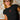 Spicy Talk Black Beaded Embroidery Baby Tee - BonkersCorner
