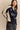 Navy Blue Athletic V-Neck Sweatshirt - BonkersCorner