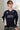 Navy Blue Athletic V-Neck Sweatshirt - BonkersCorner