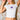 Hibiscus Haze Beaded Embroidery Baby Tee - BonkersCorner