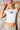 Hibiscus Haze Beaded Embroidery Baby Tee - BonkersCorner