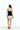 Jet Black Longline Tube Top - BonkersCorner