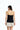 Jet Black Longline Tube Top - BonkersCorner