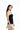 Jet Black Longline Tube Top - BonkersCorner