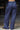 Marine Blue Flared Joggers - BonkersCorner