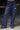 Marine Blue Flared Joggers - BonkersCorner