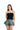 Midnight Black Zip Knit Tube Top - BonkersCorner