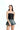 Midnight Black Zip Knit Tube Top - BonkersCorner