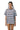 Mocha Sky Stripe Oversized T-shirt - BonkersCorner