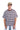 Mocha Sky Stripe Oversized T-shirt - BonkersCorner