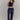 Navy Blue Cuffed Joggers - BonkersCorner