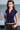Navy Blue Fitted Polo - BonkersCorner