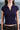 Navy Blue Fitted Polo - BonkersCorner