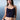 Navy Blue Halterneck Top - BonkersCorner