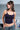 Navy Blue Modal Strappy Top - BonkersCorner
