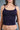 Navy Blue Modal Strappy Top - BonkersCorner