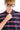 Navy Club Stripe Polo - BonkersCorner