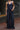 Navy Pinstriped Loose Fit Trousers - BonkersCorner