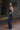 Navy Pinstriped Loose Fit Trousers - BonkersCorner