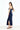 Navy Strapless Maxi Dress - BonkersCorner