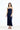 Navy Strapless Maxi Dress - BonkersCorner