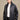 Navy Blue Leather Jacket - BonkersCorner