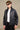 Navy Blue Leather Jacket - BonkersCorner