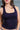 Navy Blue Square Neck Tank - BonkersCorner