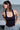 Navy Blue Square Neck Tank - BonkersCorner