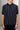 Navy Metro Stripe Knit Polo - BonkersCorner