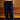 Navy Blue Tape Wide Leg Joggers - BonkersCorner